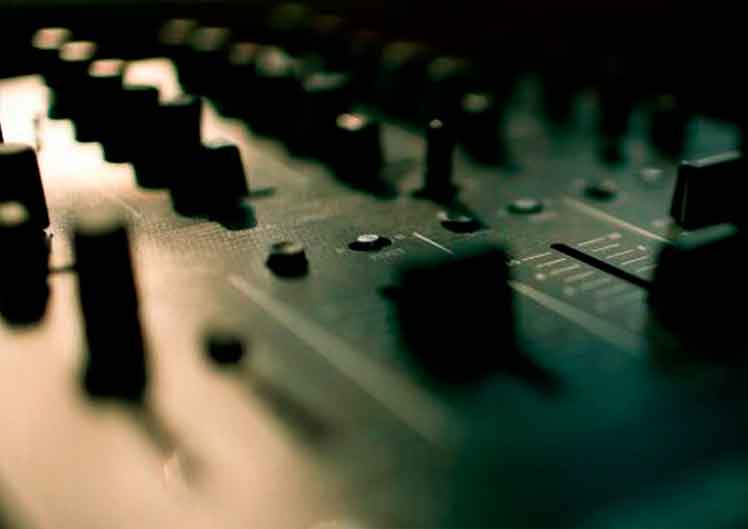 DJ Joe spinning at a Key West venue