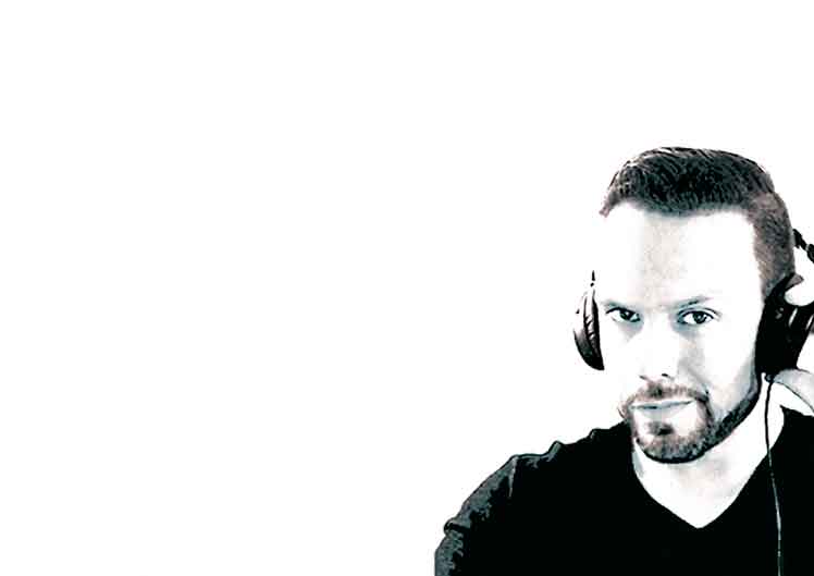 DJ Joe spinning at a Key West venue